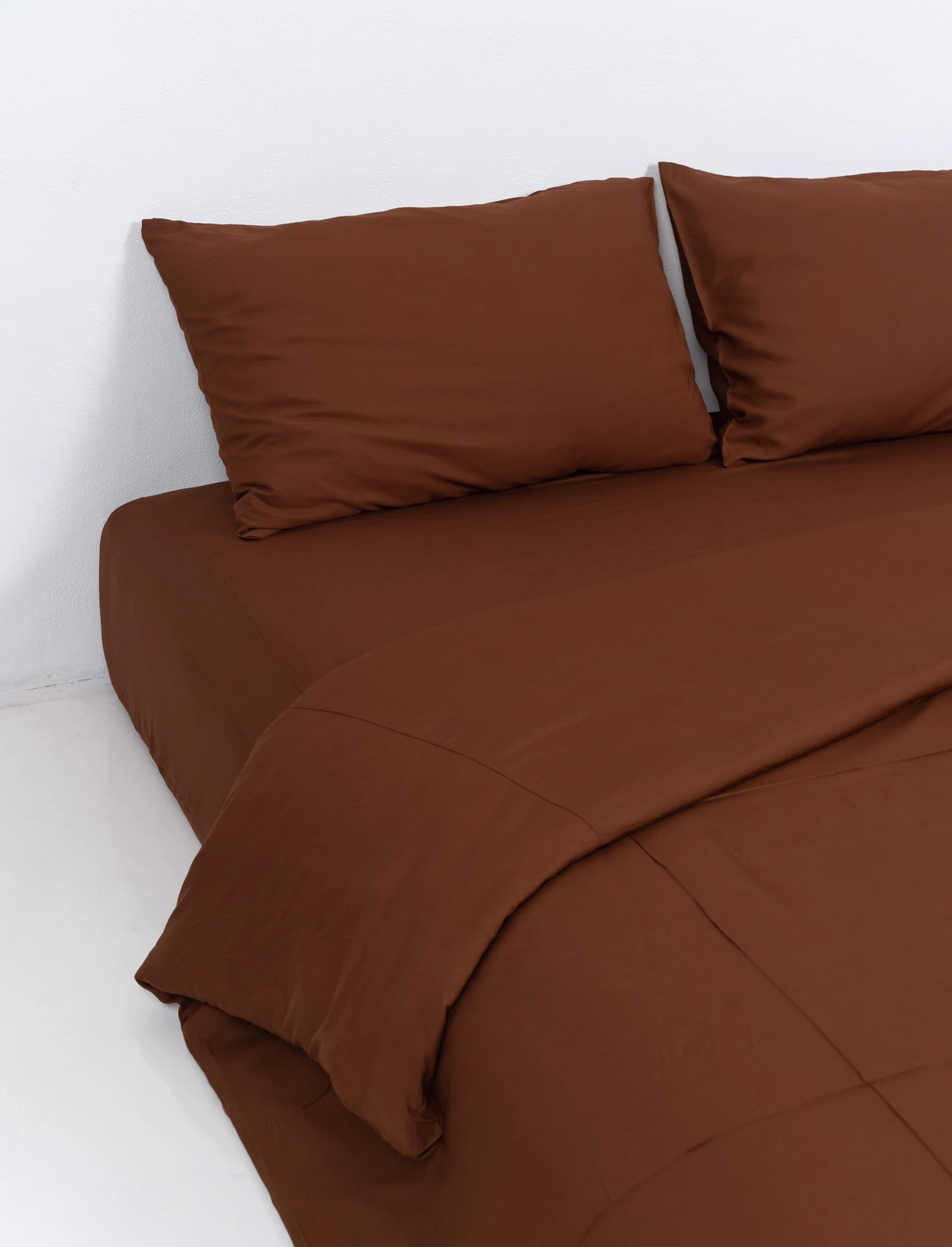 Choc Bamboo Quilt Cover Set - Image 3