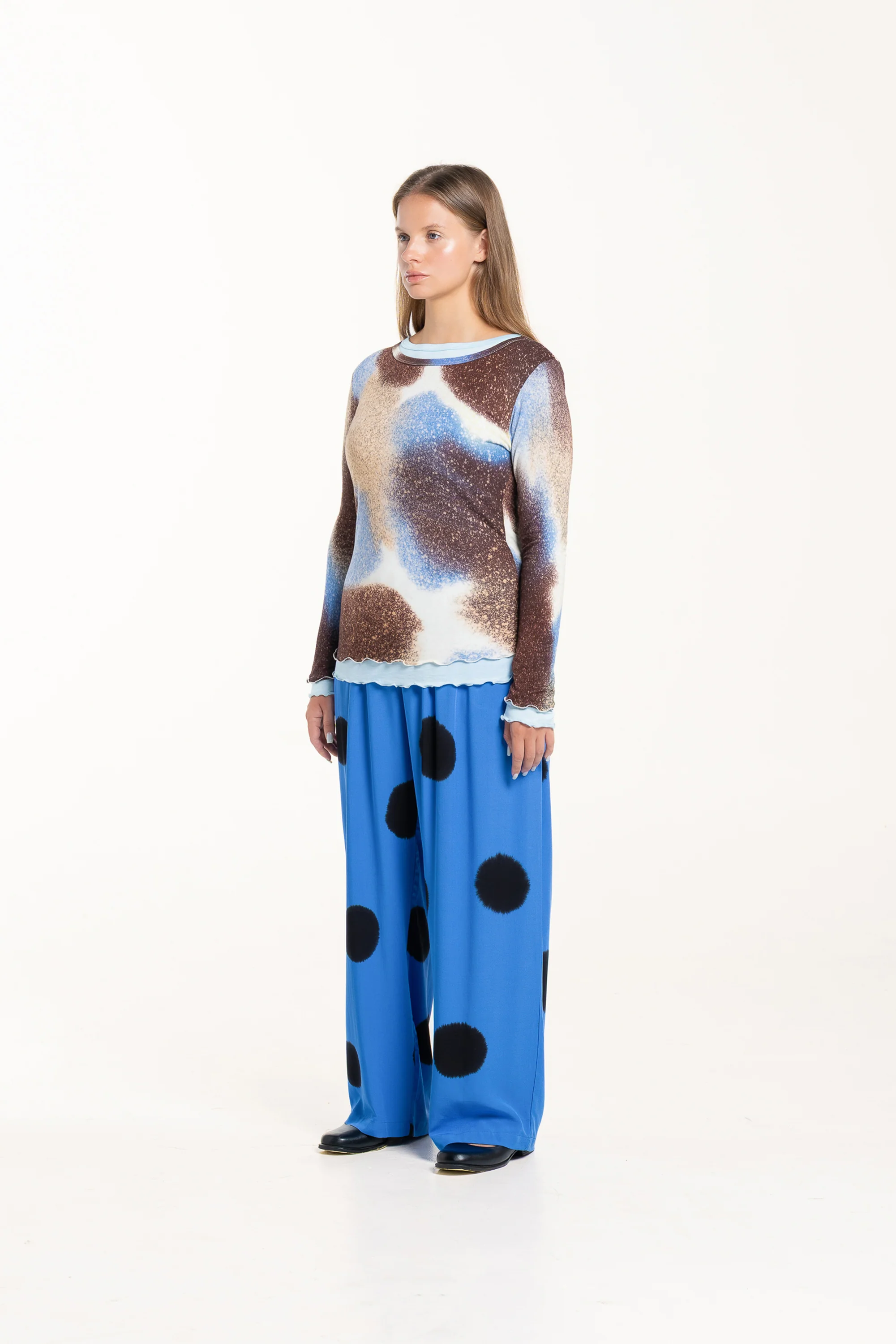 Dew Double Layer Long Sleeve Top - Image 3