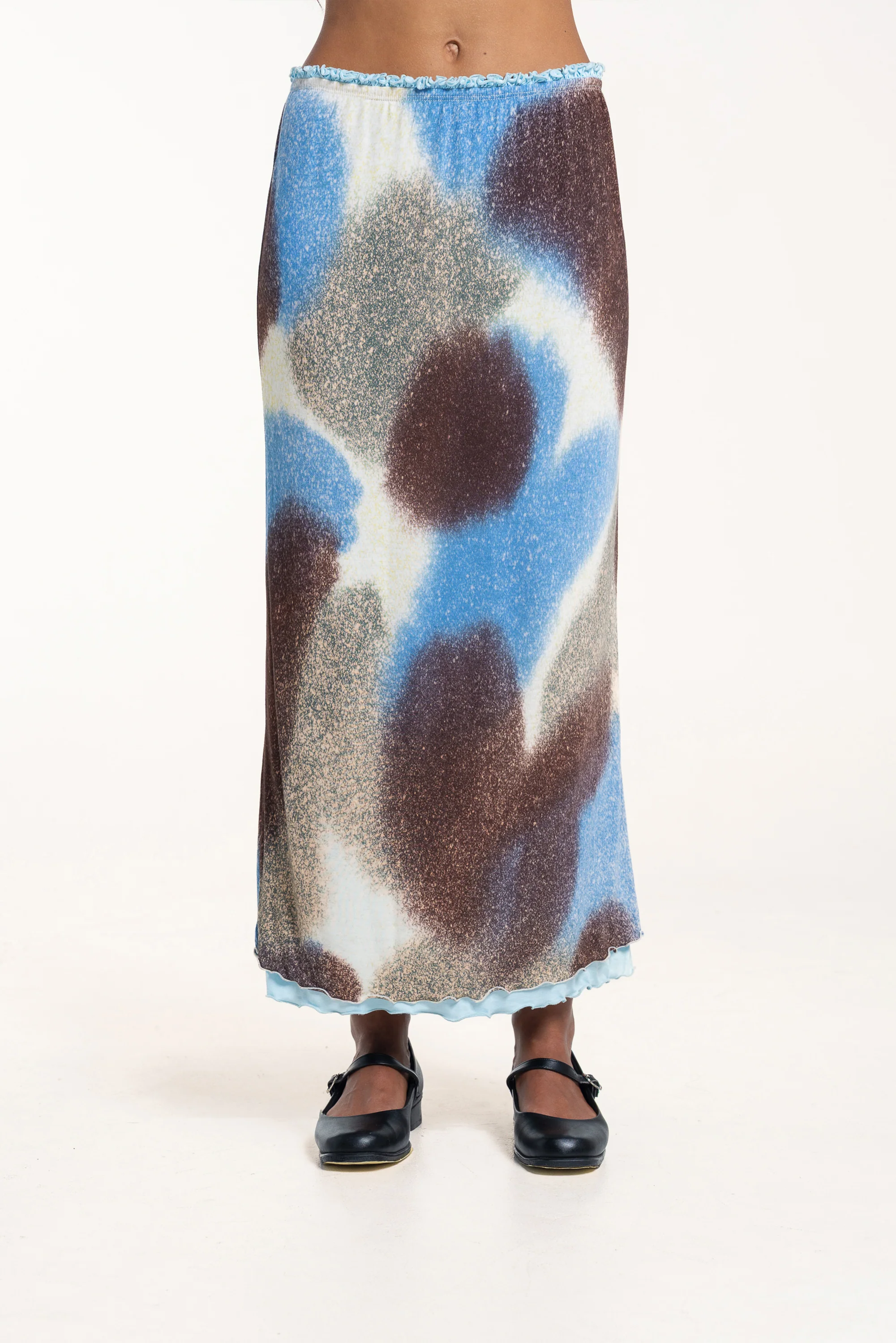 Dew Double Layer Slip Skirt