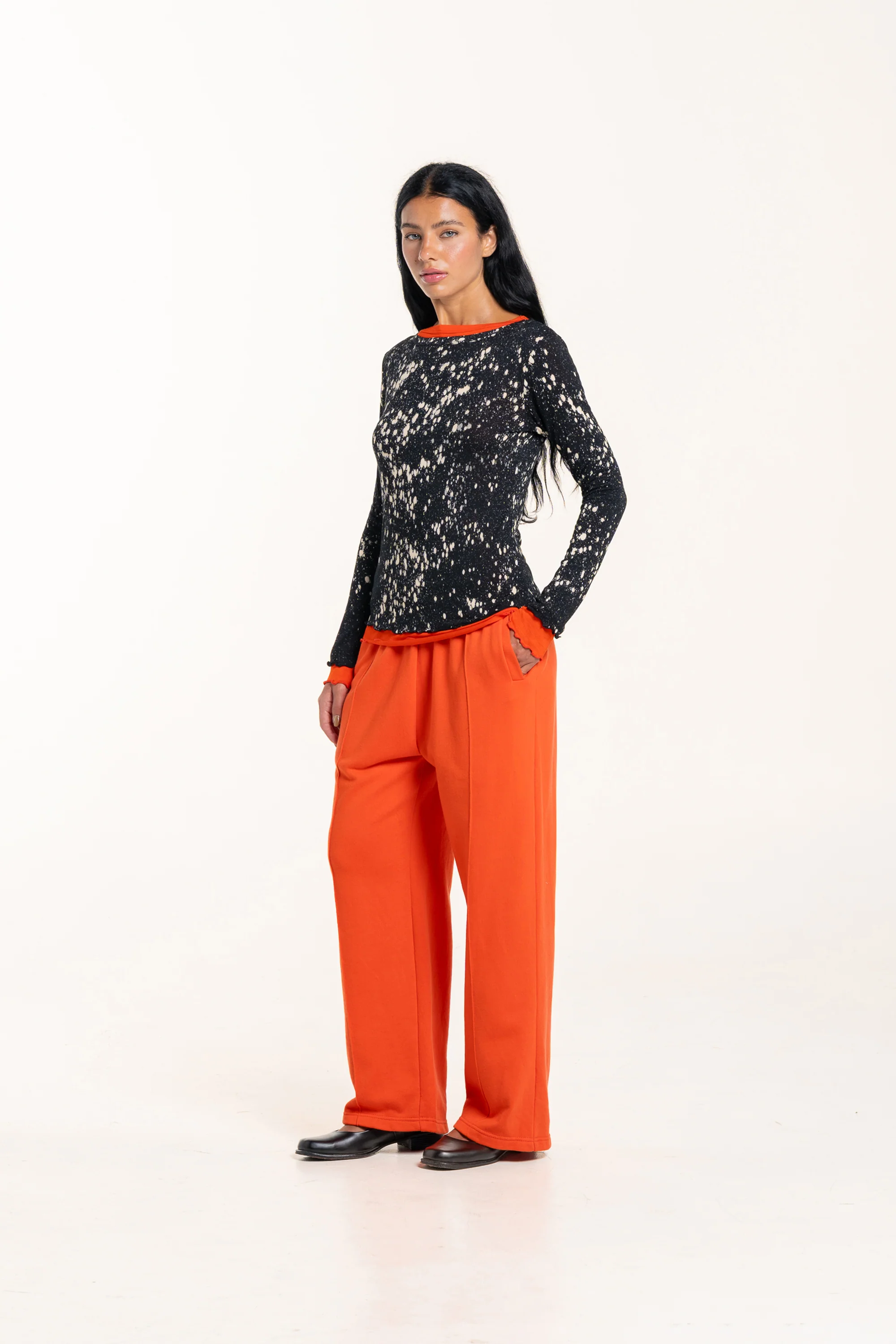 Dusk Double Layer Long Sleeve Top - Image 3