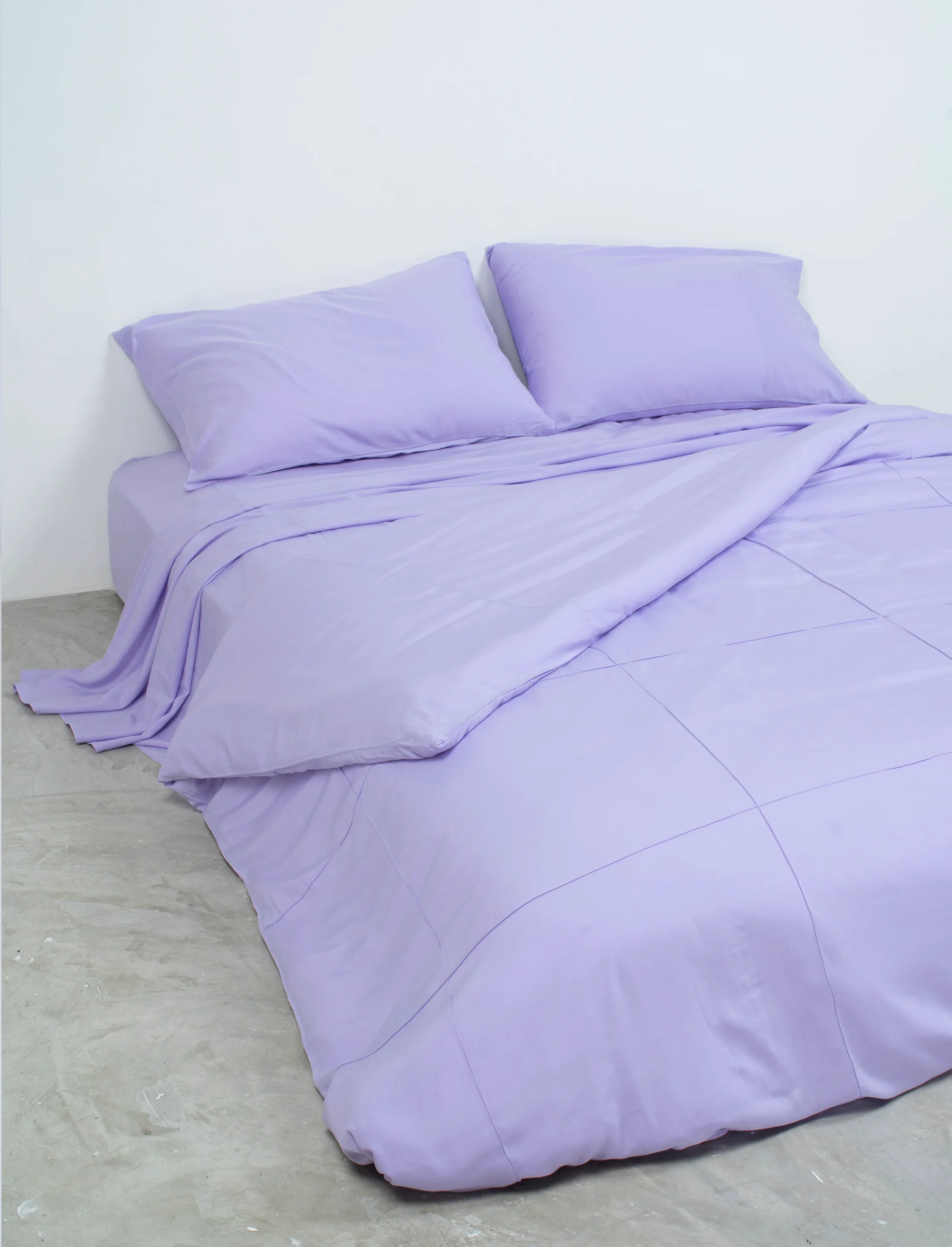 Lilac Bamboo Quilt Cover Set - Image 4