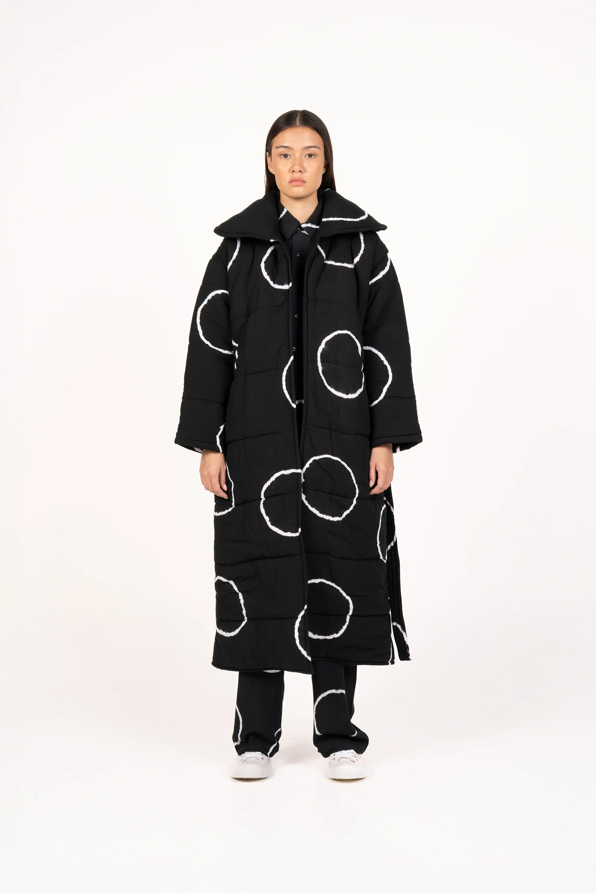 Moon Long Puffer Robe