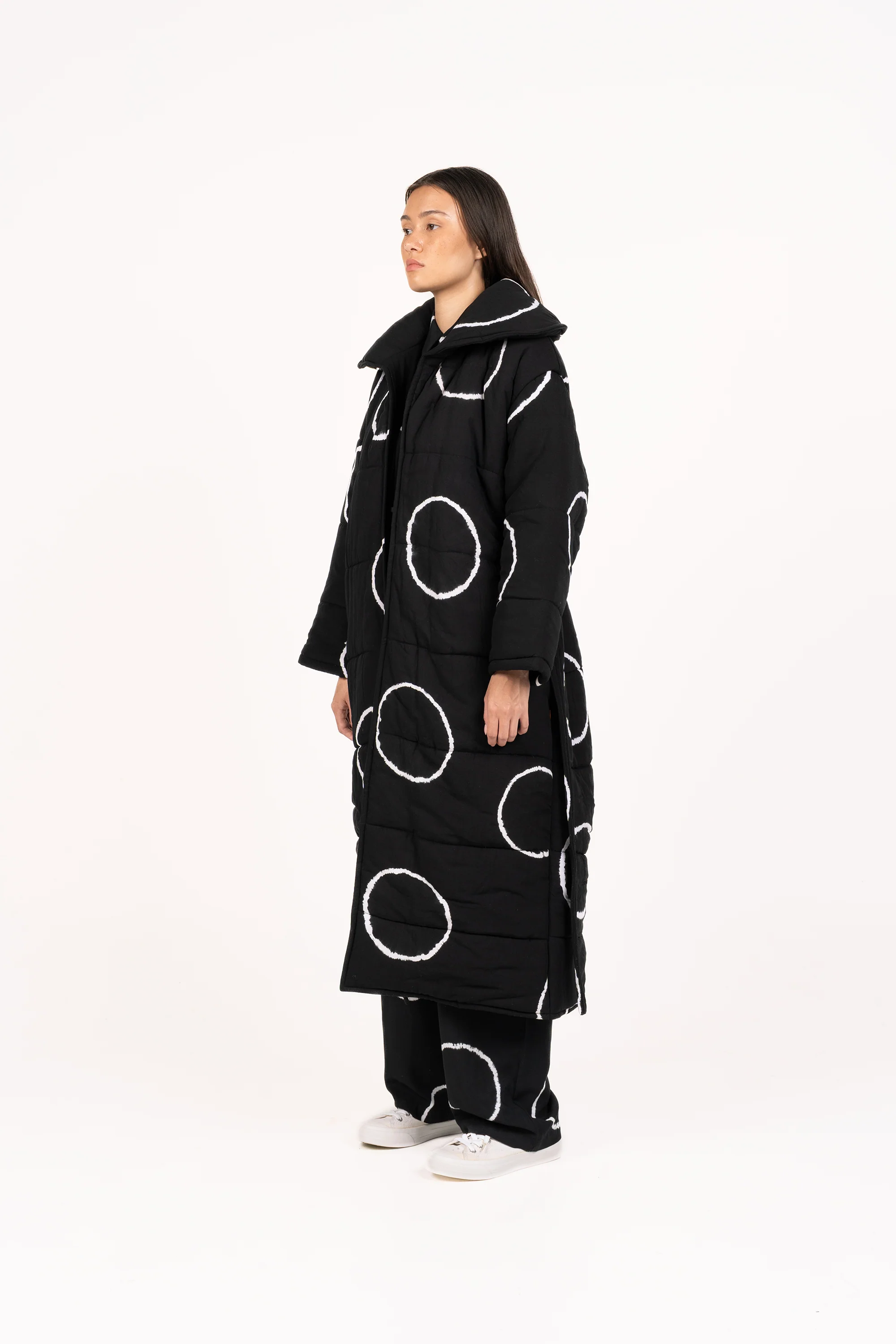 Moon Long Puffer Robe - Image 2