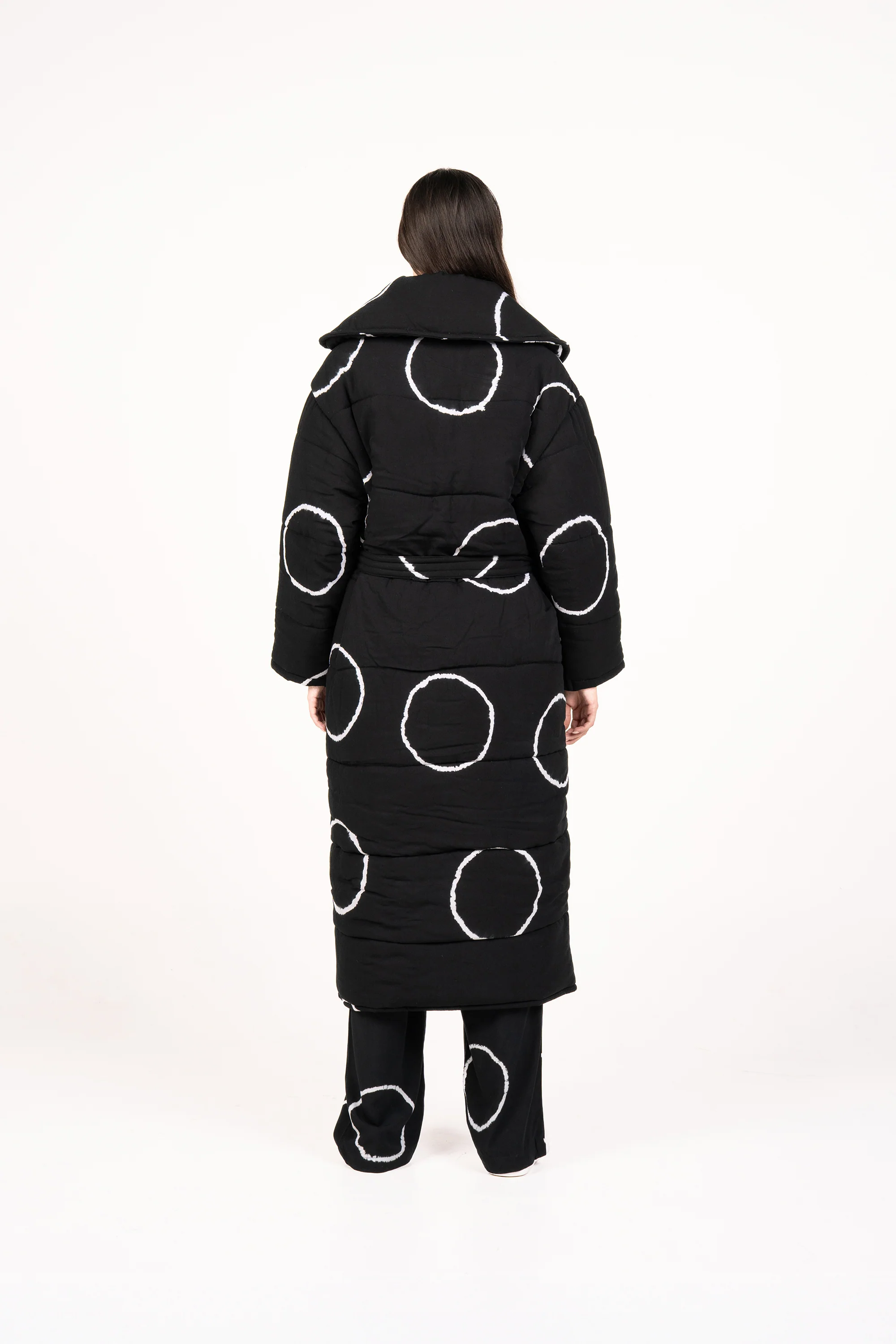 Moon Long Puffer Robe - Image 3