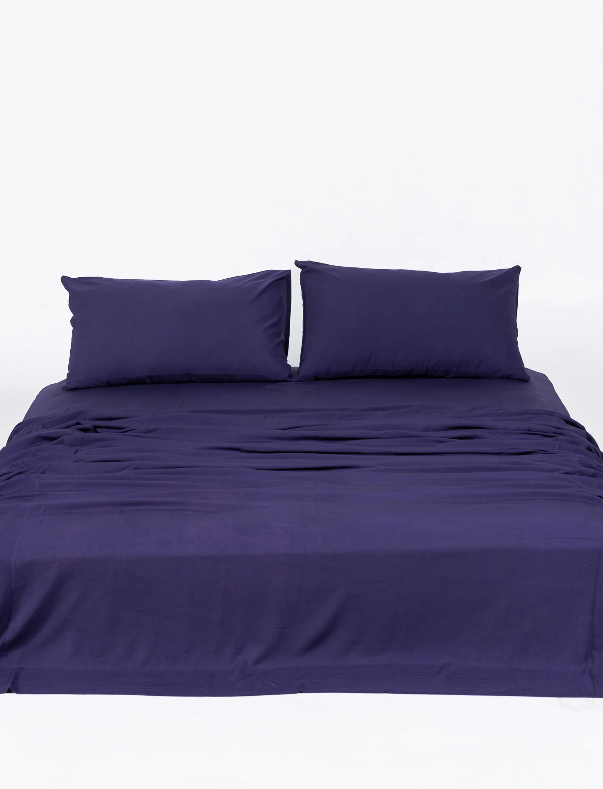 Plum Bamboo Flat Sheet ID - Image 2