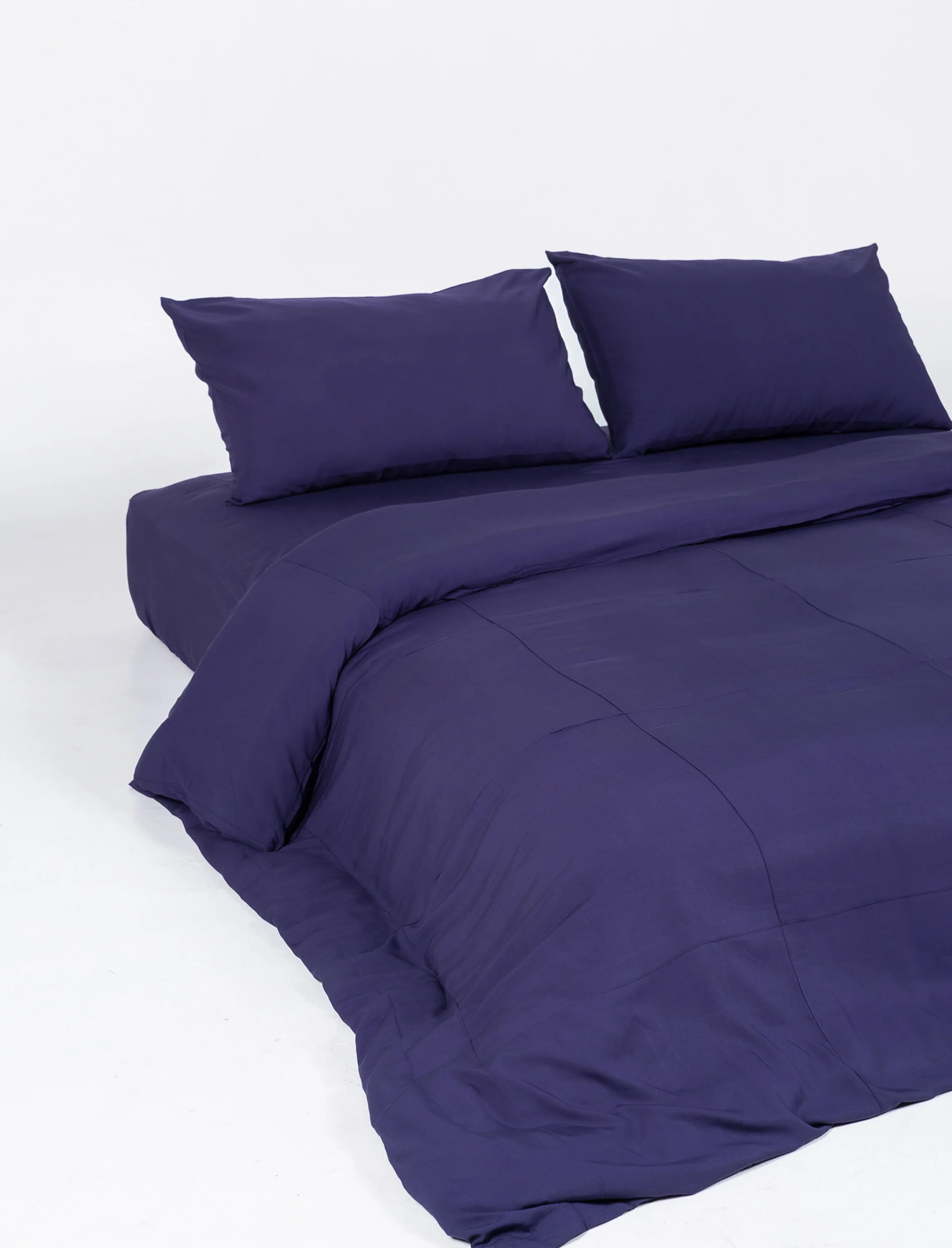 Plum Bamboo Quilt Cover Set - Image 2
