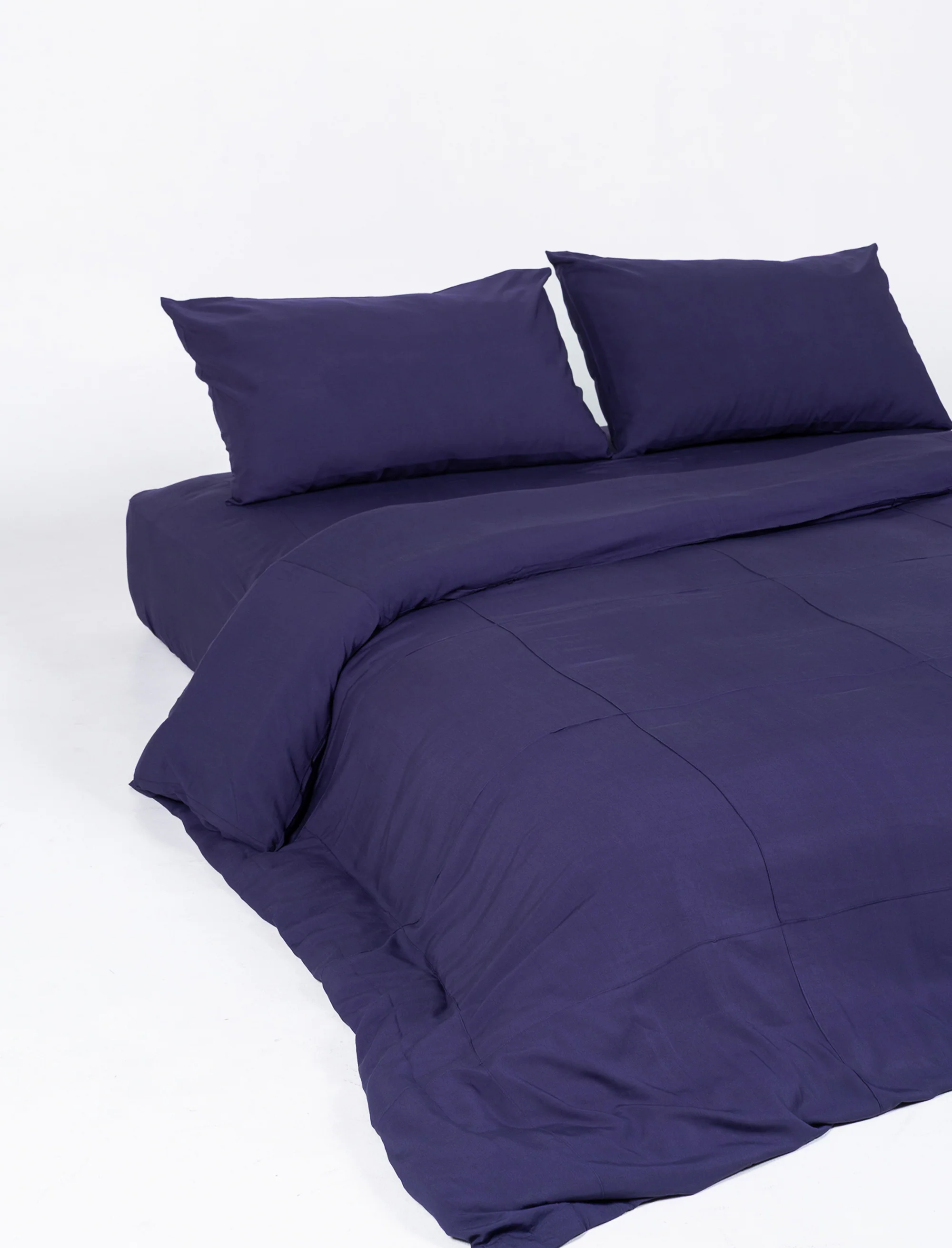 Plum Bamboo Quilt Cover Set ID - Image 2
