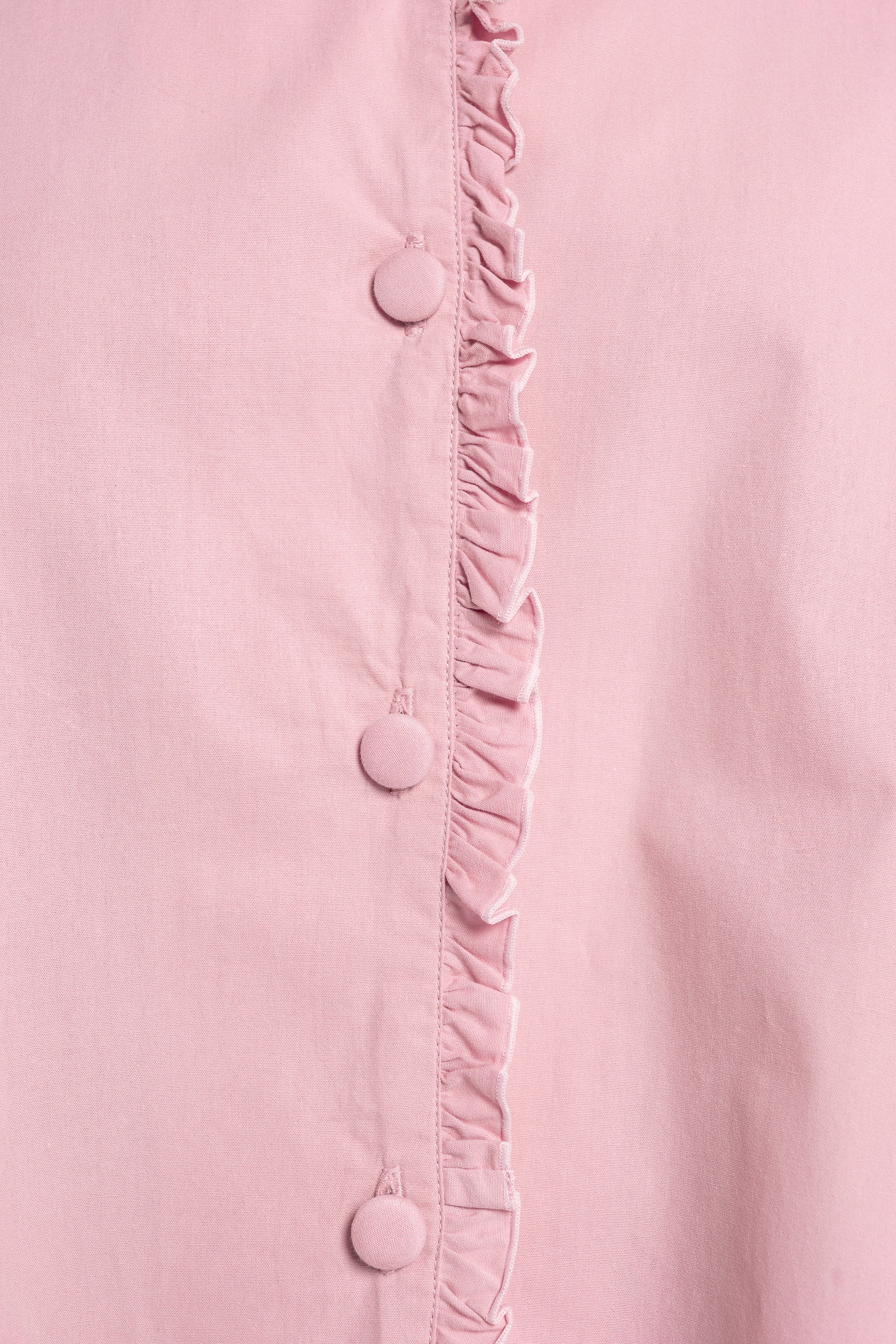 Rose Frill Boxy Pyjama Shirt - Image 6