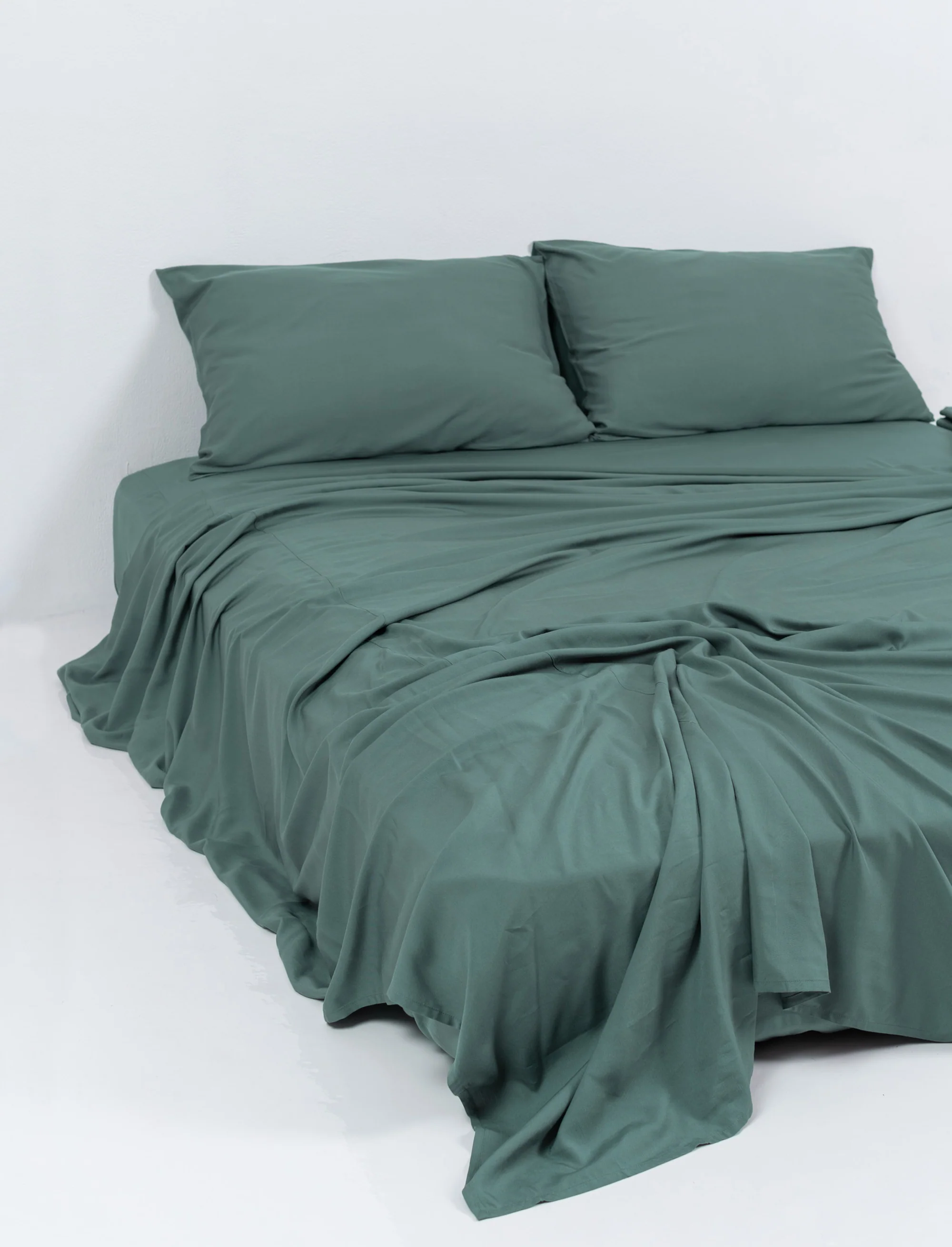 Stone Bamboo Fitted Sheet ID - Image 2
