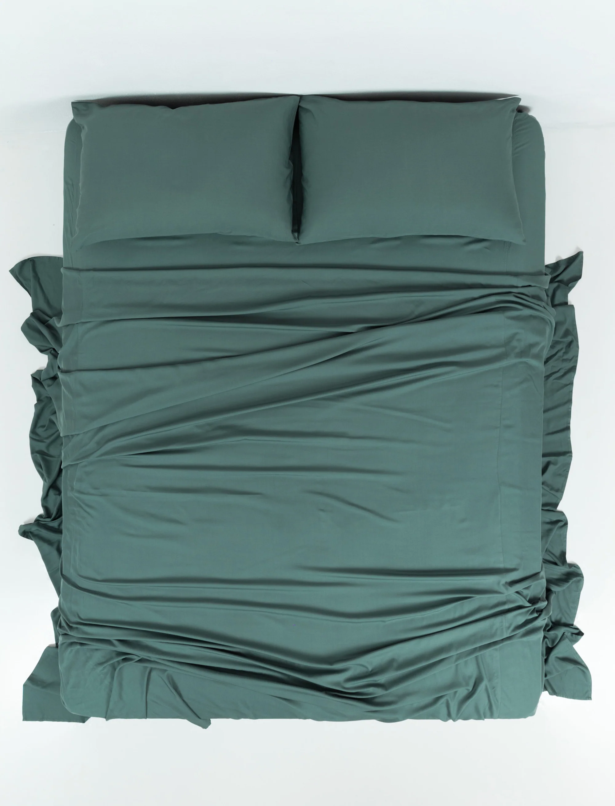 Stone Bamboo Fitted Sheet ID - Image 3