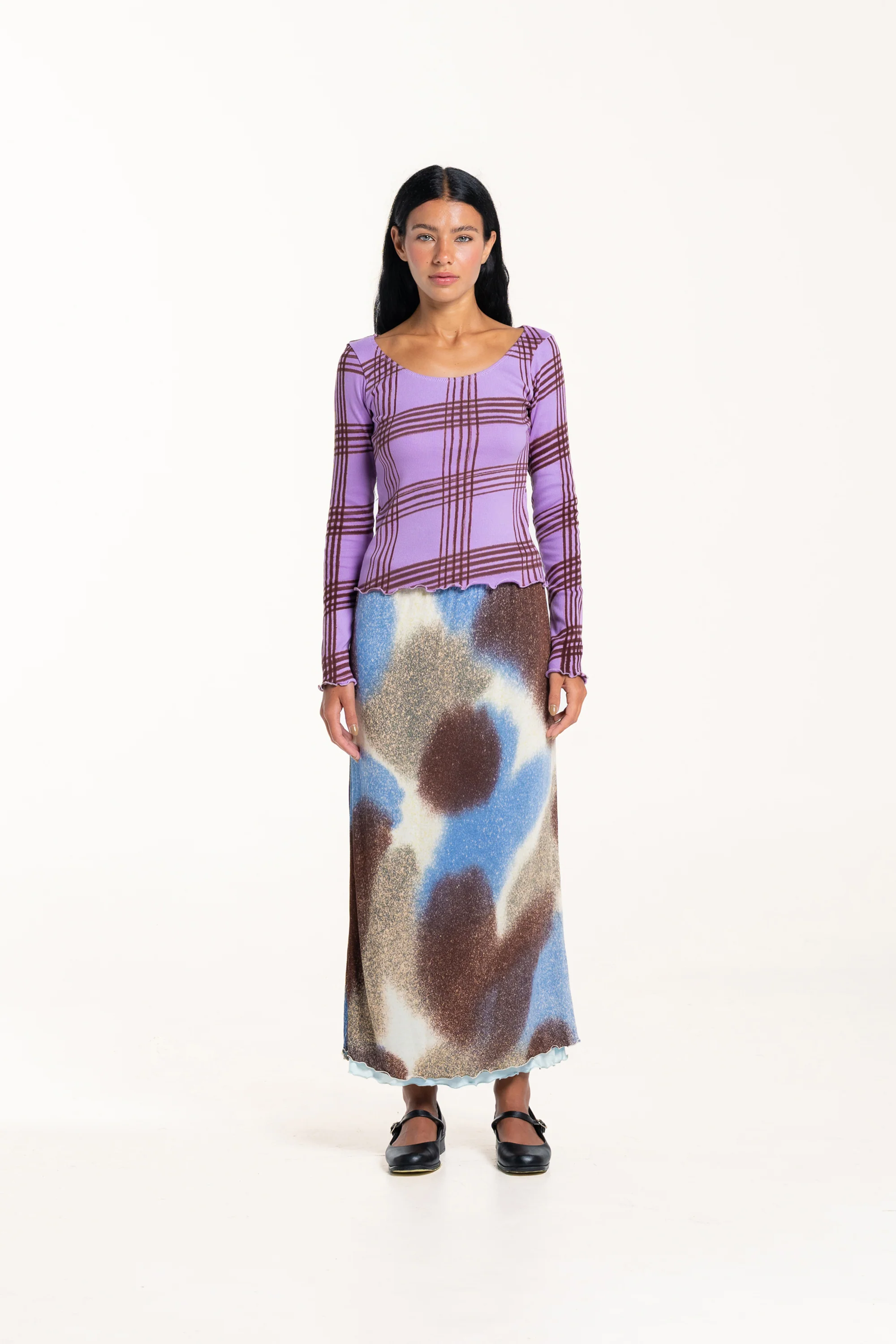 Symphony Scoop Long Sleeve Top - Image 3