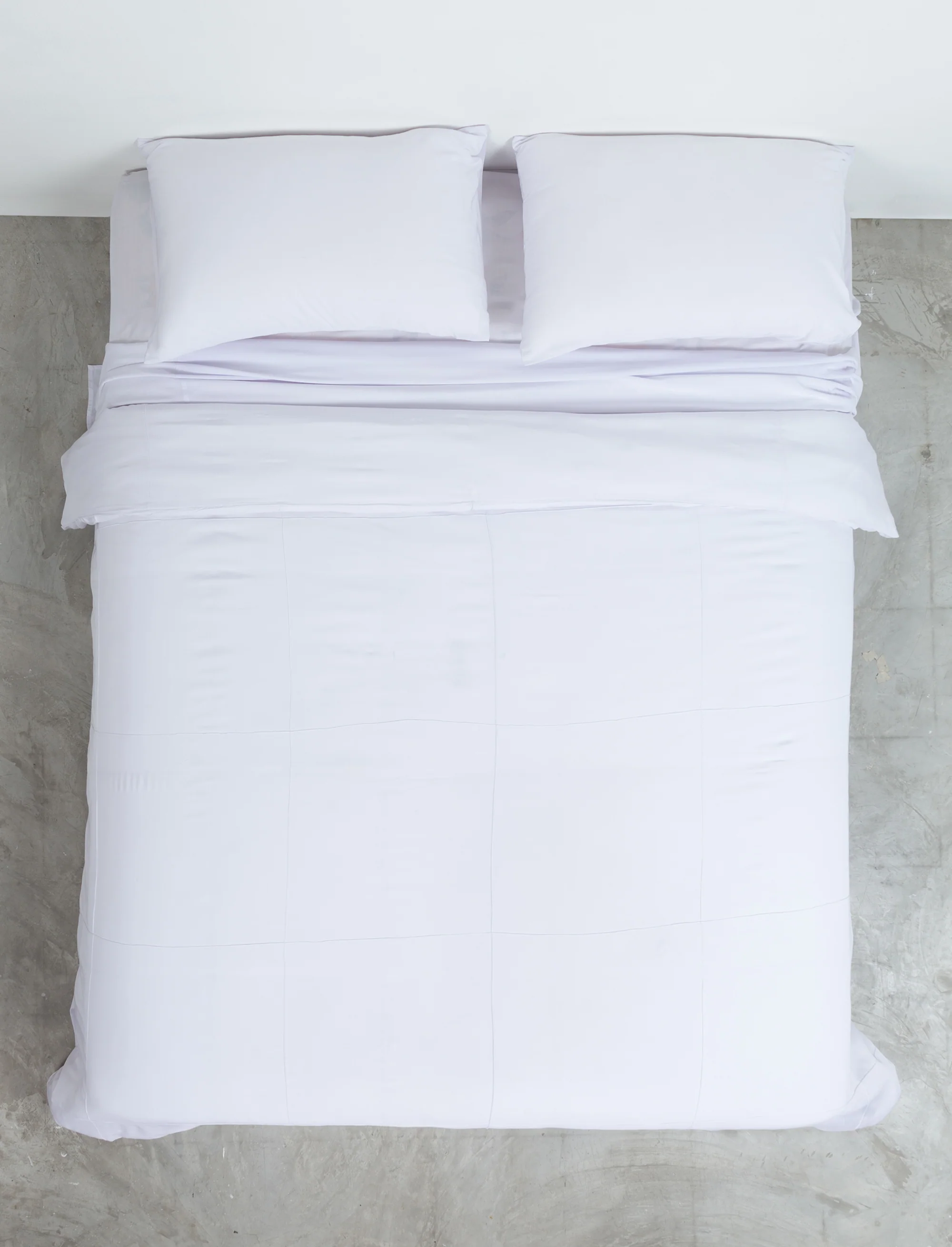 White Bamboo Quilt Cover Set - Image 3