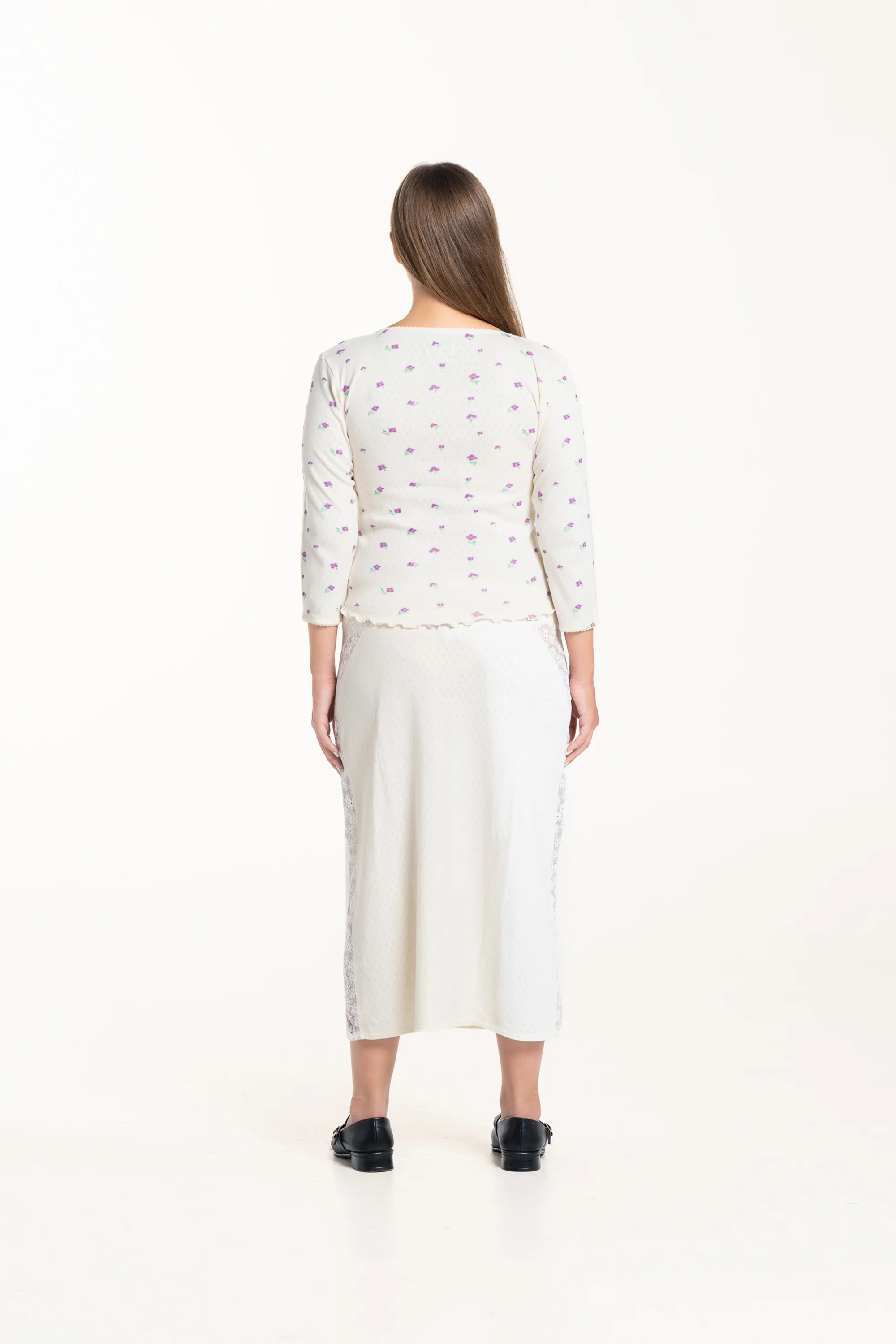 Wildflower V Neck Top - Image 4