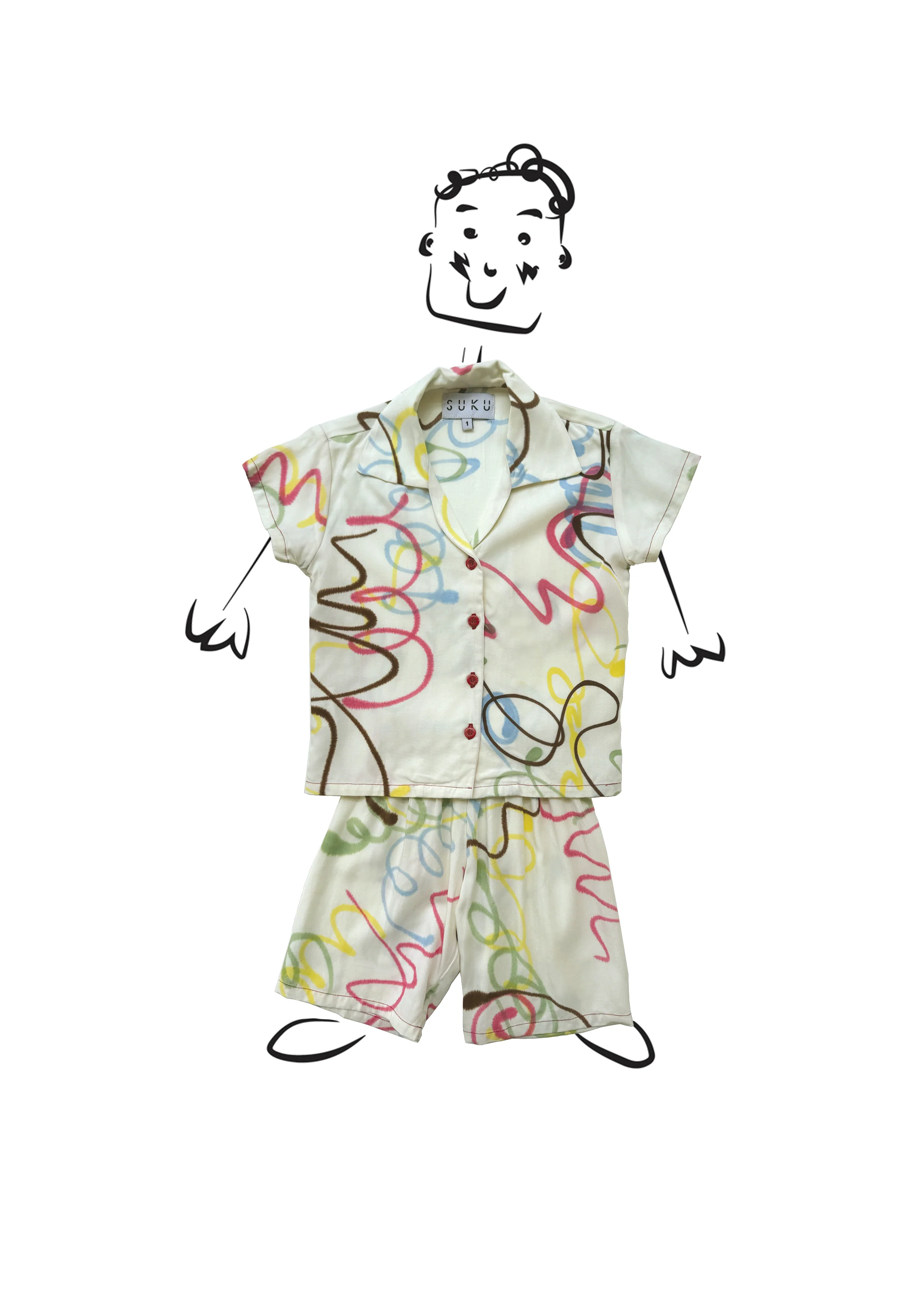 Zozo Kids Pyjama Set ID
